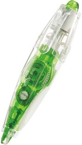 PLUS, Correction Tape, Whiper Rush, 4.2mm, Green, 5 Pieces, 43-440