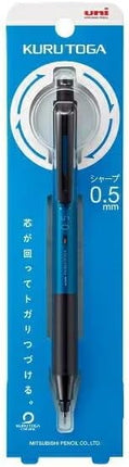 uni Mitsubishi Pencil Mechanical Pencil, Kuru Toga KS Model, 0.5mm, Blue, M5-KS 1P, M5KS1P.33, Set of 5