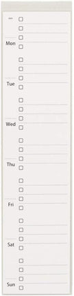 Sun-Star Stationery Sticky Notes Lightia Weekly Sticky Notes Memo White S2817292