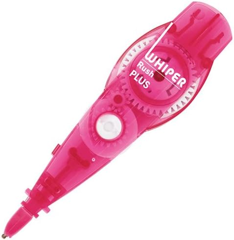 PLUS, Correction Tape, Whiper Rush Refill Tape, 5mm, Pink, 2 Pieces, WH-065R, 43-449