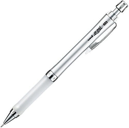 uni Mitsubishi Pencil Mechanical Pencil, uni α-gel Slim Type, 0.5mm, White, M5-807GG 1P, M5807GG1P.1, Set of 3