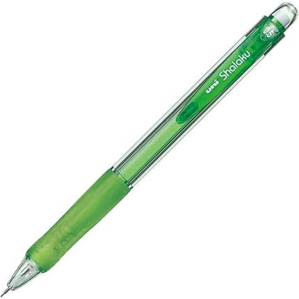 uni Mitsubishi Pencil Mechanical Pencil, VERY Sharaku, 0.5mm, Transparent Green, M5-100, M5100T.6, Set of 5