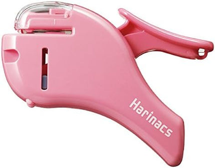 KOKUYO Stapleless Stapler Harinacs Compact Alpha 5 Sheet Capacity Pink SLN-MSH305P Set of 5