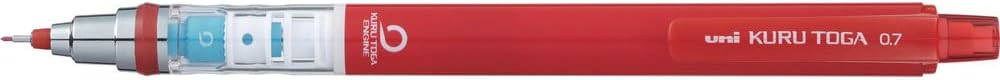 uni Mitsubishi Pencil Mechanical Pencil, Kuru Toga Standard Model, 0.7mm, Red, M7-450C 1P, M7450C1P.15