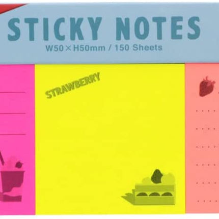 Sun-Star Stationery ICHIGO2 Sticky Notes Memo Pad Retro Retro S2833824