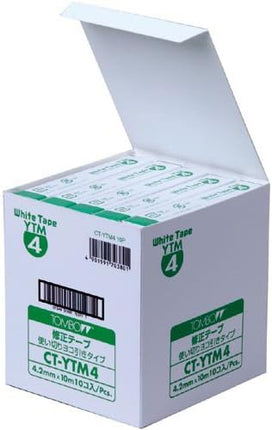 Tombow, Correction Tape, YTM, YTM4, 4.2mm, CT-YTM4, Set of 10