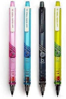 uni Mitsubishi Pencil Mechanical Pencil, Kuru Toga Standard Model 10th Anniversary Limited Edition, 0.5mm, Transparent Green, H.M5-450 1P, H.M54501PT.6