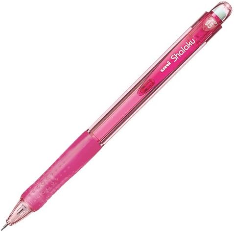 uni Mitsubishi Pencil Mechanical Pencil, VERY Sharaku, 0.5mm, Transparent Pink, M5-100, M5100T.13, Set of 2