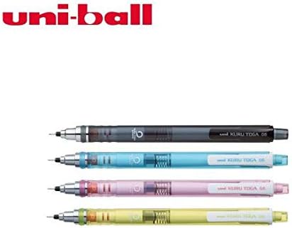 uni Mitsubishi Pencil Mechanical Pencil, Kuru Toga Standard Model 10th Anniversary Limited Edition, 0.5mm, Transparent Green, H.M5-450 1P, H.M54501PT.6