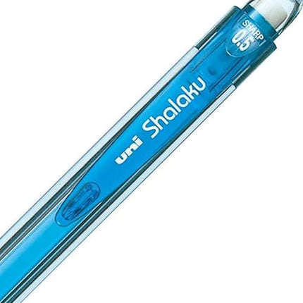 uni Mitsubishi Pencil Mechanical Pencil, VERY Sharaku, 0.5mm, Transparent Light Blue, M5-100, M5100T.8