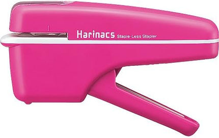 KOKUYO Stapleless Stapler Harinacs Handy Pink 4 Sheet Capacity SLN-MSH104P