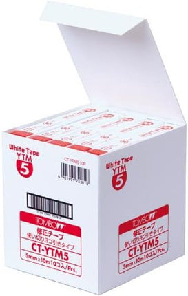 Tombow, Correction Tape, YTM, YTM5, 5mm, CT-YTM5, Set of 10