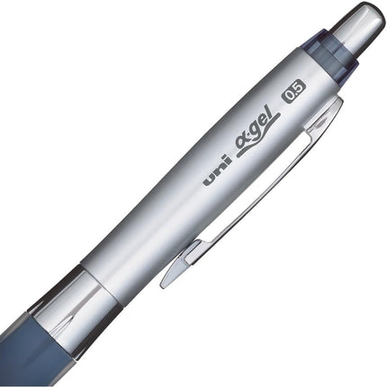 uni Mitsubishi Pencil Mechanical Pencil, uni α-gel Shaka-Shaka Mechanism: Soft Soothing Type, 0.5mm, Black, M5-617GG 1P, M5617GG1P.24