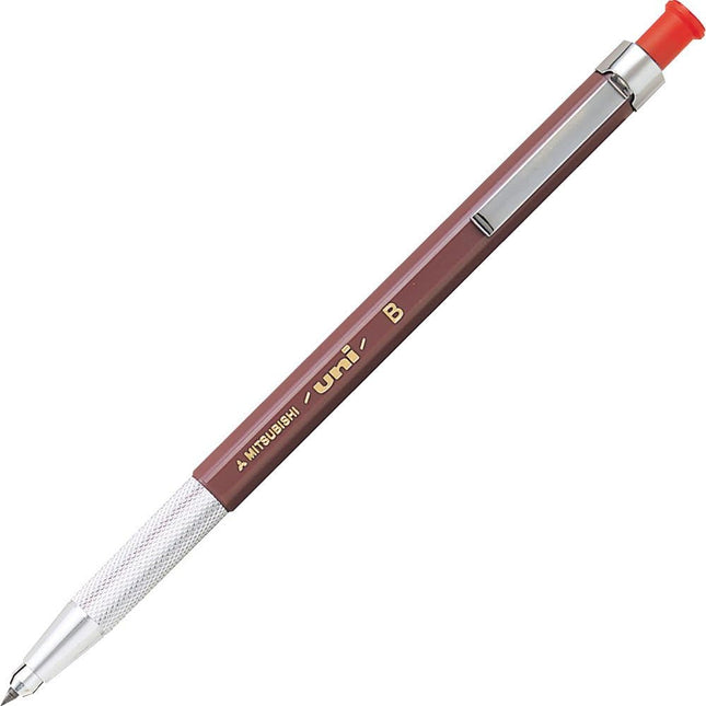 uni Mitsubishi Pencil Mechanical Pencil, uniHodler, 2.0mm, B, Red, MH-500, MH500B