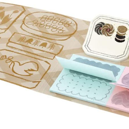 Sun-Star Stationery gochisou Sticky Notes Book Type Snack S2835223