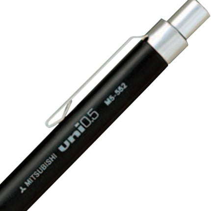 uni Mitsubishi Pencil Mechanical Pencil, Drafting Penci, 0.5mm, Black, Packaged, M5-552, M55521P.24