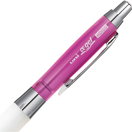 uni Mitsubishi Pencil Mechanical Pencil, uni α-gel Shaka-Shaka Mechanism: Slightly Hard, 0.5mm, Chrome Pink, M5-618GG 1P, M5618GG1PC.13