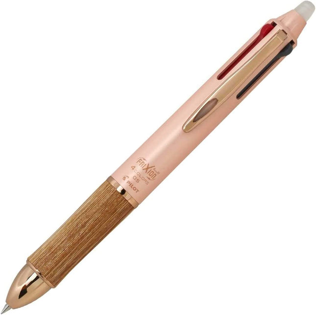 PILOT FriXion Ball 4 Wood 0.5mm Coral Pink LKFB3SEF-CP