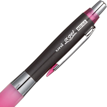 uni Mitsubishi Pencil Mechanical Pencil, uni α-gel Shaka-Shaka Mechanism: Slightly Hard, 0.5mm, Rose Pink, M5-618GG 1P, M5618GG1PC.8