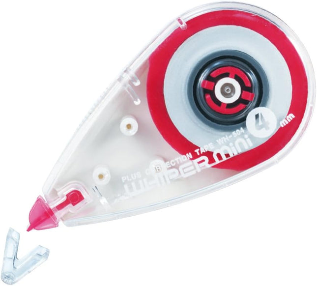 PLUS, Correction Tape, Whiper Mini, 4mm, Red, WH-504, 42-330