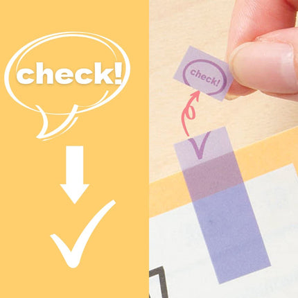 Sun-Star Stationery Sticky Notes Piri-it! Popup Type check
