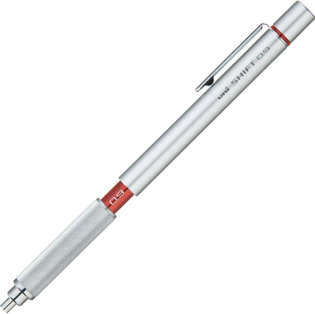 uni Mitsubishi Pencil Mechanical Pencil, SHIFT, 0.9mm, Silver, M9-1010, M91010.26