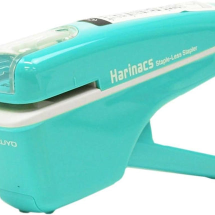 KOKUYO Stapleless Stapler Harinacs Handy Light Blue 4 Sheet Capacity SLN-MSH104LB