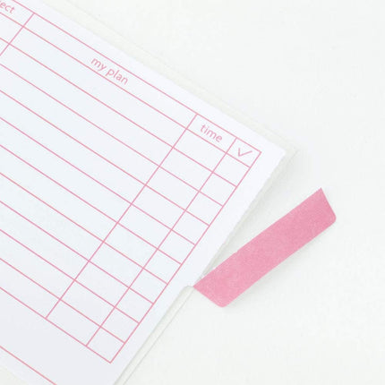 Sun-Star Stationery Sticky Notes Piri-it! Study Planer Sticky Notes Pink S2818183