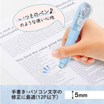 PLUS, Correction Tape, Whiper PL, 5mm, Blue, WH-1905, 52-133