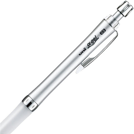 uni Mitsubishi Pencil Mechanical Pencil, uni ?-gel Slim Soothing Type, 0.5mm, White, M5-807GG 1P, M5807GG1P.1
