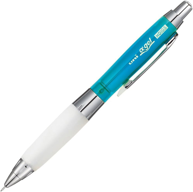 uni Mitsubishi Pencil Mechanical Pencil, uni ?-gel Shaka-Shaka Mechanism: Slightly Hard, 0.5mm, Chrome Light Blue, M5-618GG 1P, M5618GG1PC.8