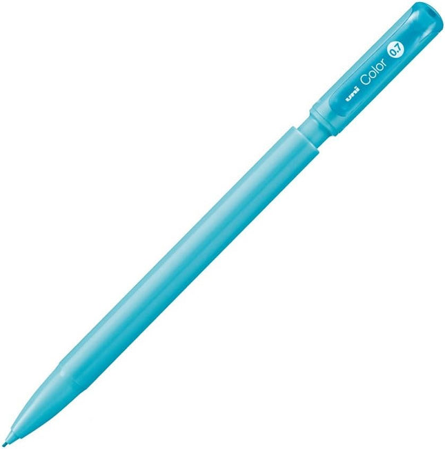 uni Mitsubishi Pencil Mechanical Pencil, Erasable Color Lead, uni Color, 0.7mm, Mint Blue, M7-102C, M7102C.32, Set of 10