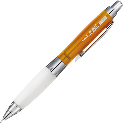 uni Mitsubishi Pencil Mechanical Pencil, uni α-gel Shaka-Shaka Mechanism: Slightly Hard, 0.5mm, Chrome Orange, M5-618GG 1P, M5618GG1PC.4