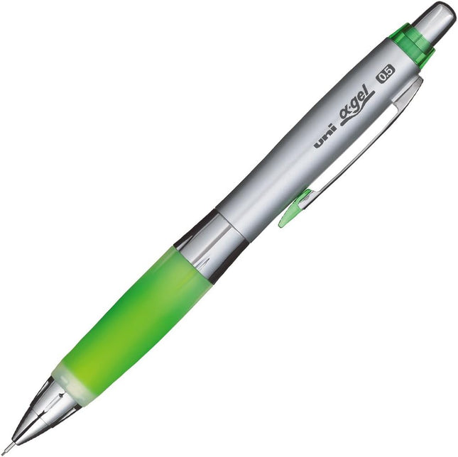 uni Mitsubishi Pencil Mechanical Pencil, uni ?-gel Shaka-Shaka Mechanism: Soft Soothing Type, 0.5mm, Yellow Green, M5-617GG 1P, M5617GG1P.5