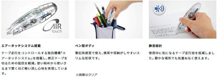 Tombow, Correction Tape, MONO AIR pen type, 5mm, Black, CT-PAX5C11