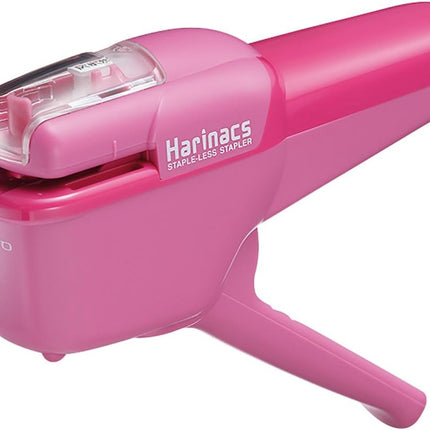 KOKUYO Stapleless Stapler Harinacs Handy 10 Sheet Capacity Pink SLN-MSH110P