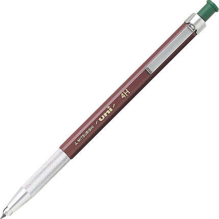 uni Mitsubishi Pencil Mechanical Pencil, uniHodler, 2.0mm, 4H, Green, MH5004H