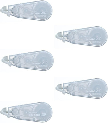 Tombow, Correction Tape, MONO AIR, 5mm., Sheer White, 5 Pieces, CT-CA5C24-5P