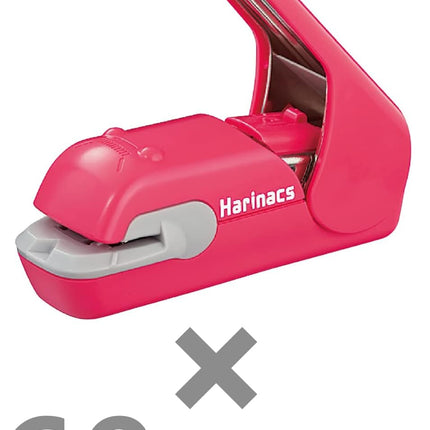 KOKUYO Stapleless Stapler Harinacs Press Pink Set of 60 SLN-MPH105PX60