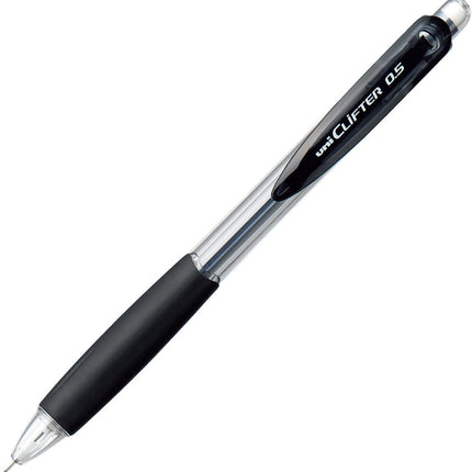 uni Mitsubishi Pencil Mechanical Pencil, CLiFTER, 0.5mm, Black, M5-118, M5118.24, Set of 10