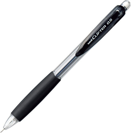 uni Mitsubishi Pencil Mechanical Pencil, CLiFTER, 0.5mm, Black, M5-118, M5118.24, Set of 10