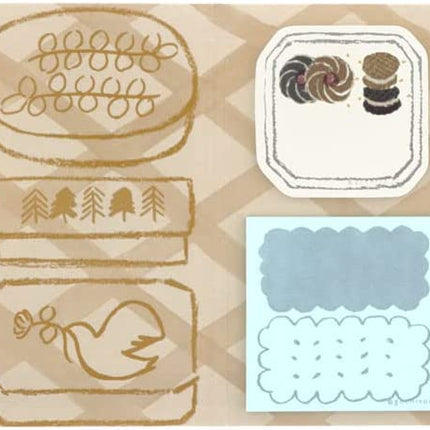 Sun-Star Stationery gochisou Sticky Notes Book Type Snack S2835223