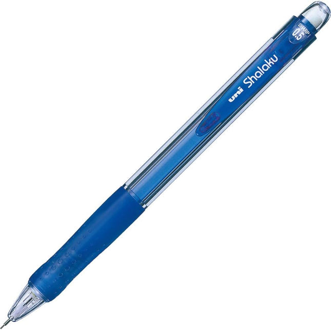 uni Mitsubishi Pencil Mechanical Pencil, VERY Sharaku, 0.5mm, Transparent Blue, M5-100, M5100T.33