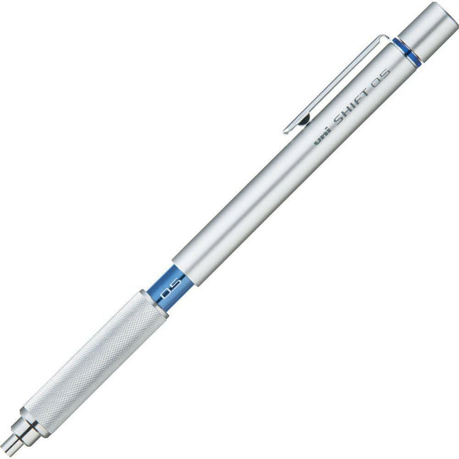 uni Mitsubishi Pencil Mechanical Pencil, SHIFT, 0.5mm, Silver, M5-1010, M51010.26