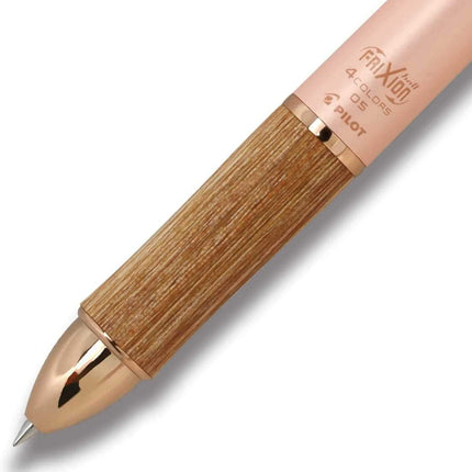 PILOT FriXion Ball 4 Wood 0.5mm Coral Pink LKFB3SEF-CP