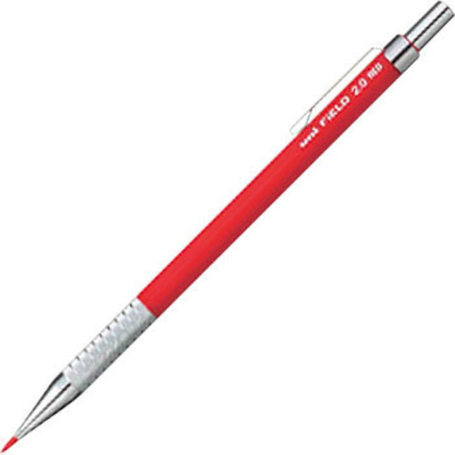 uni Mitsubishi Pencil Mechanical Pencil for Architects, uniFiELD Shokunin Senka, 2.0mm, Red