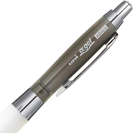 uni Mitsubishi Pencil Mechanical Pencil, uni ?-gel Shaka-Shaka Mechanism: Slightly Hard, 0.5mm, Chrome Black, M5-618GG 1P, M5618GG1PC.24