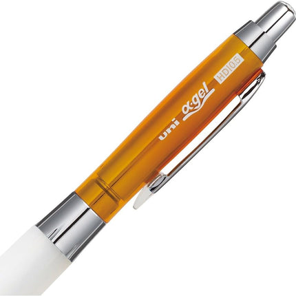 uni Mitsubishi Pencil Mechanical Pencil, uni α-gel Shaka-Shaka Mechanism: Slightly Hard, 0.5mm, Chrome Orange, M5-618GG 1P, M5618GG1PC.4