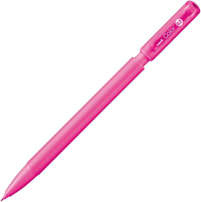 uni Mitsubishi Pencil Mechanical Pencil, Erasable Color Lead, uni Color, 0.7mm, Pink, M7-102C, M7102C.13, Set of 10