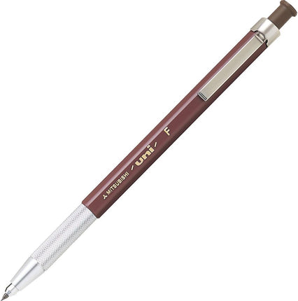 uni Mitsubishi Pencil Mechanical Pencil, uniHodler, 2.0mm, F, Brown, MH-500, MH500F